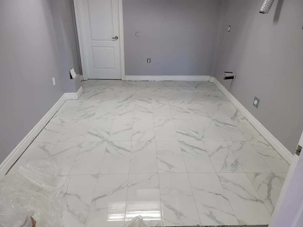 A finished project in the York Region.